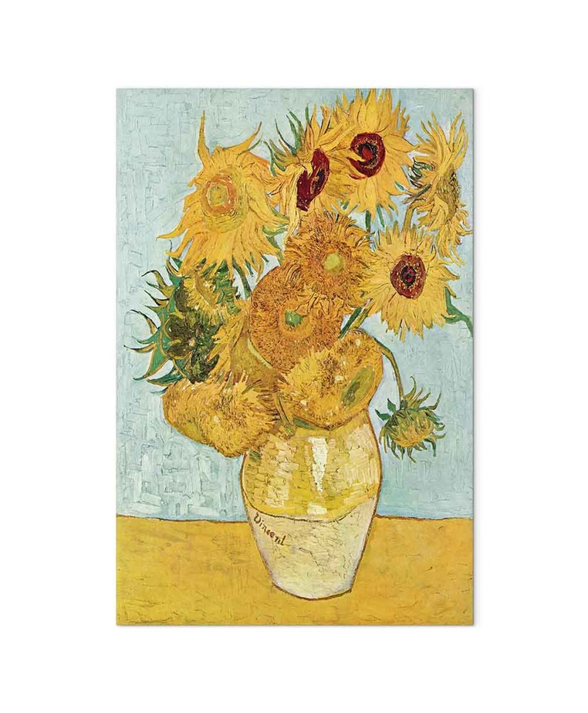 Paveikslas Vincent van Gogh - Natiurmortas su dvylika saulėgrąžų III
