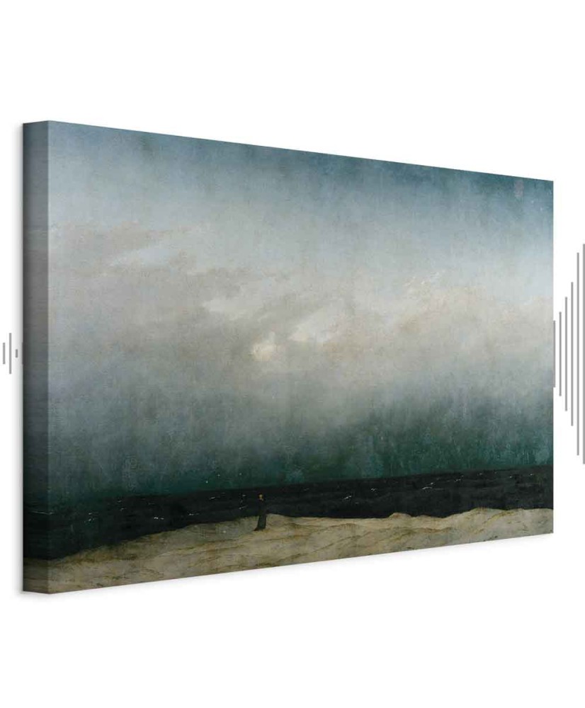 Paveikslas Caspar David Friedrich - Vienuolis prie jūros