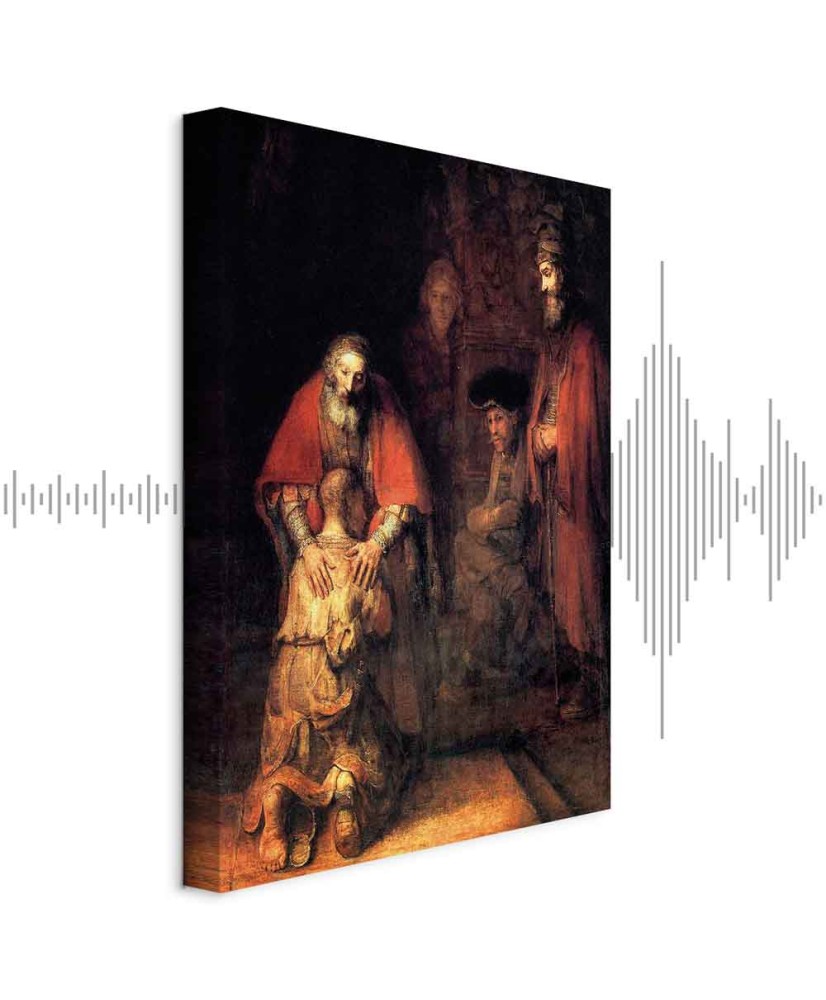 Paveikslas Rembrandt - Sūnaus palaidūno sugrįžimas