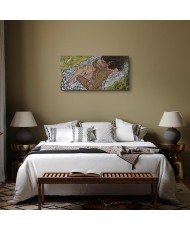 Paveikslas Egon Schiele - Apsikabinimas (Mylimieji II)