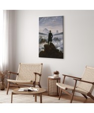 Paveikslas Caspar David Friedrich - Klajūnas virš rūko jūros