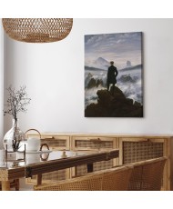 Paveikslas Caspar David Friedrich - Klajūnas virš rūko jūros