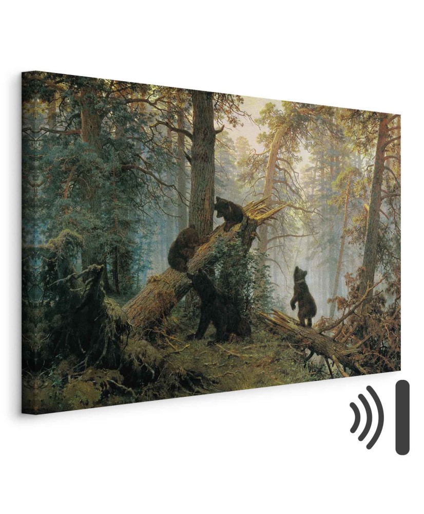 Paveikslas Ivan Shishkin - Rytas pušyne