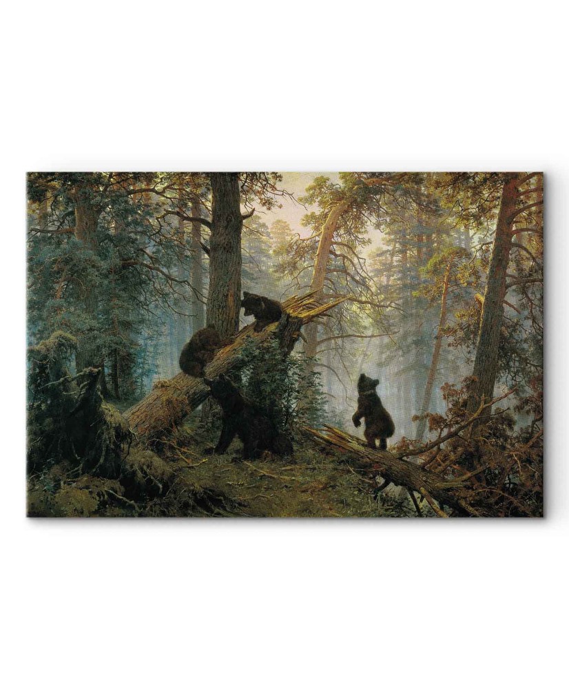 Paveikslas Ivan Shishkin - Rytas pušyne