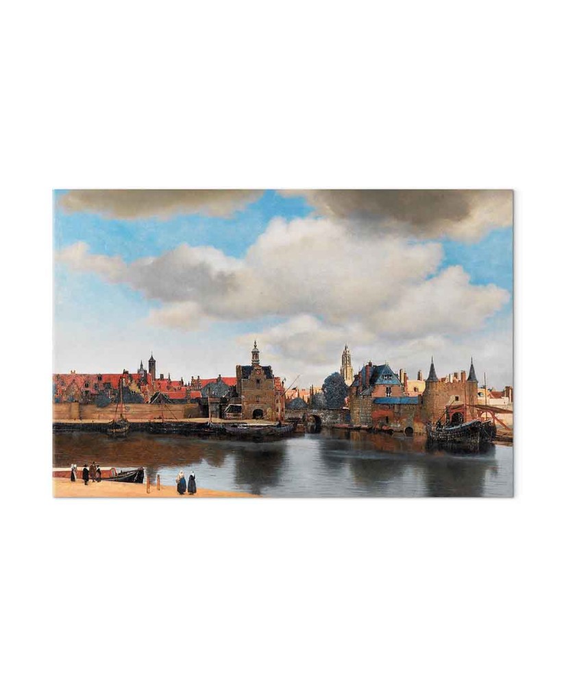 Paveikslas Jan Vermeer - Delfto vaizdas