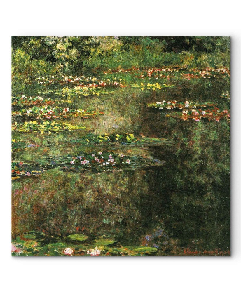 Paveikslas Claude Monet - Tvenkinys su vandens lelijomis
