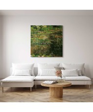 Paveikslas Claude Monet - Tvenkinys su vandens lelijomis