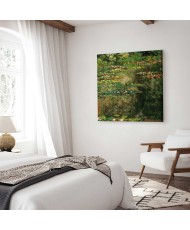 Paveikslas Claude Monet - Tvenkinys su vandens lelijomis