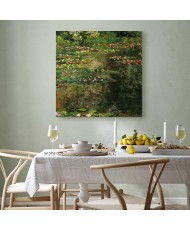 Paveikslas Claude Monet - Tvenkinys su vandens lelijomis