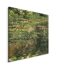 Paveikslas Claude Monet - Tvenkinys su vandens lelijomis