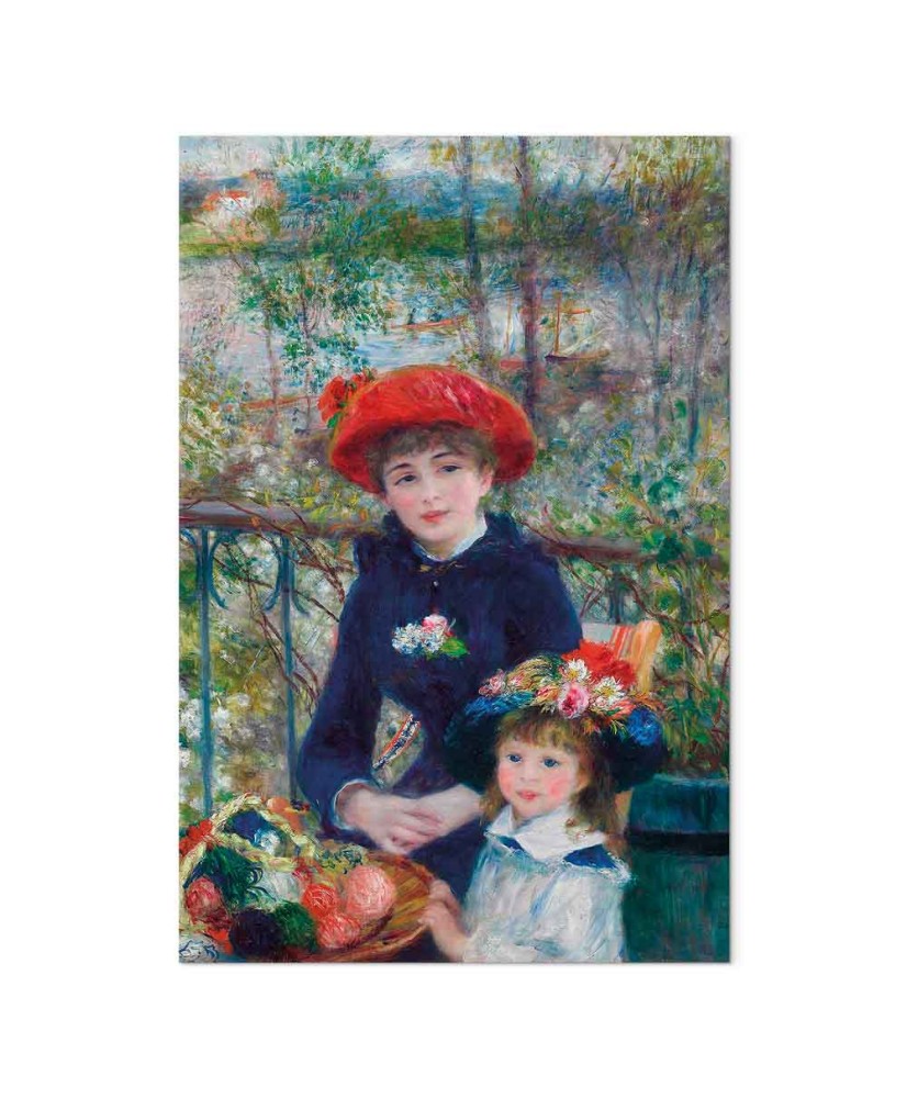 Paveikslas Pierre Auguste Renoir - Dvi seserys terasoje