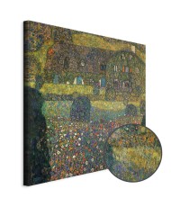 Paveikslas Gustav Klimt - Kaimo namas prie Aterzė ežero