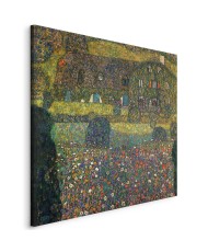 Paveikslas Gustav Klimt - Kaimo namas prie Aterzė ežero