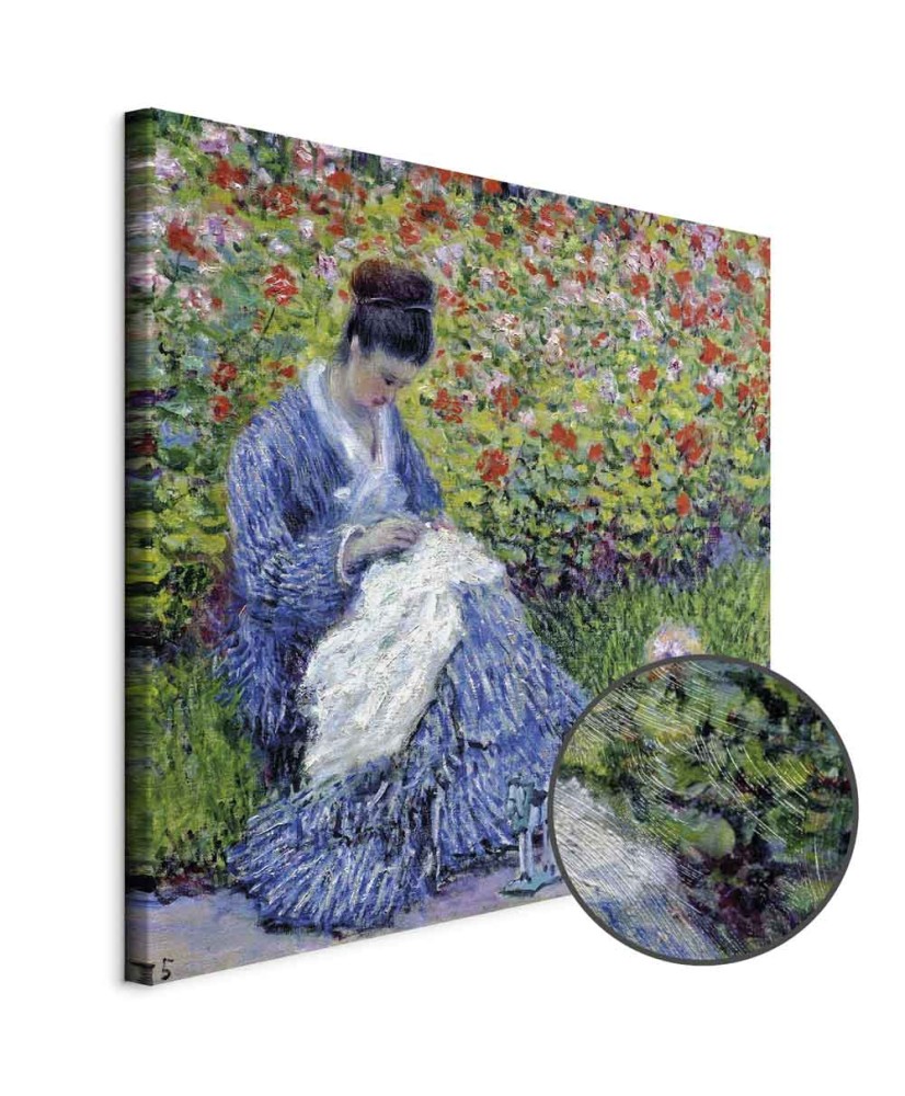 Paveikslas Claude Monet - Madam Monė ir jos sūnus