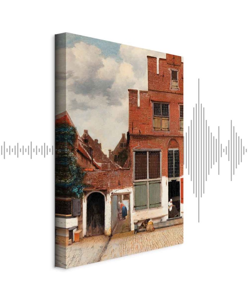 Paveikslas Jan Vermeer - Mažoji gatvelė