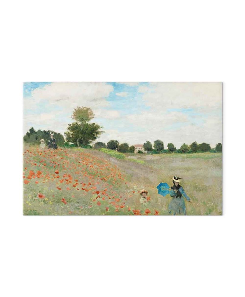 Paveikslas Claude Monet - Aguonų laukas prie Aržantėjaus