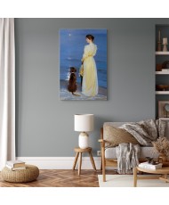 Paveikslas Peder Severin Krøyer - Vasaros vakaras Skagene