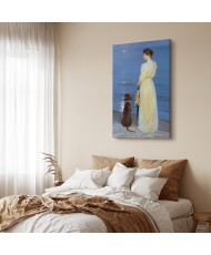 Paveikslas Peder Severin Krøyer - Vasaros vakaras Skagene