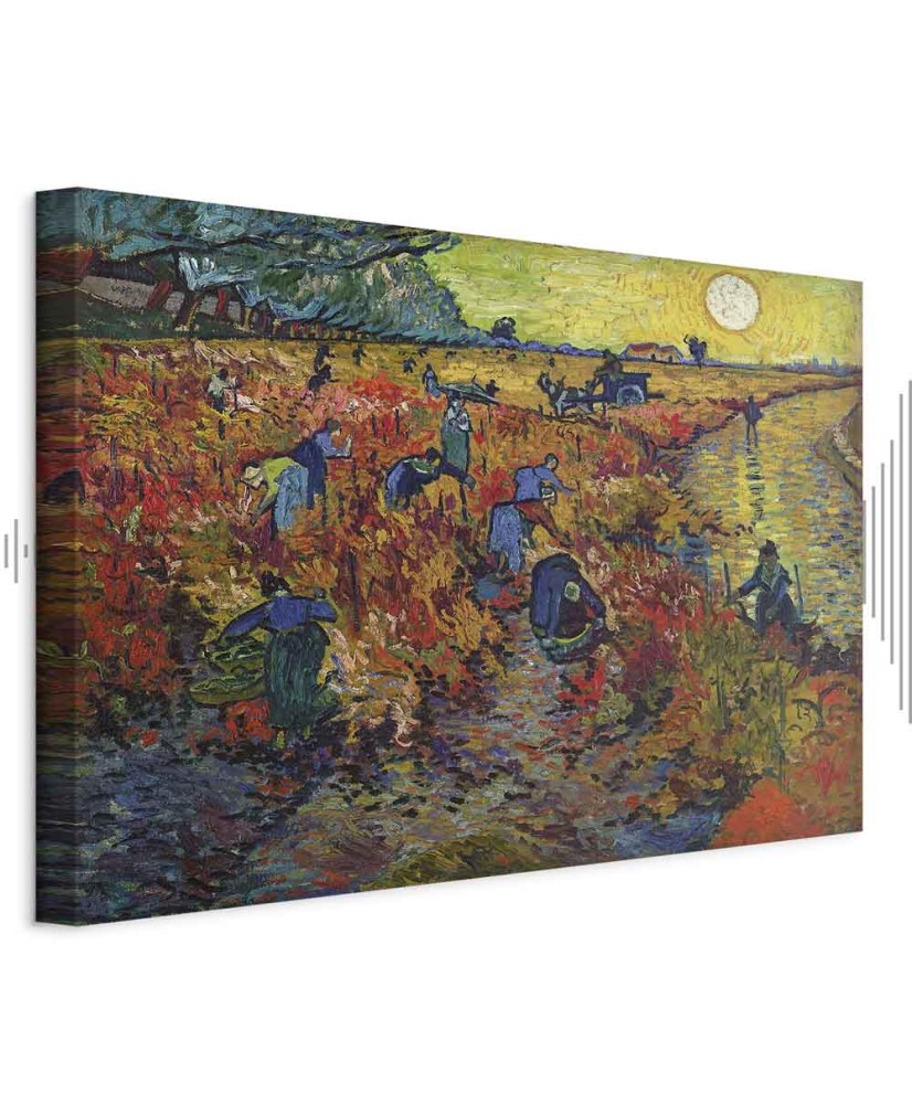 Paveikslas Vincent van Gogh - Raudonasis vynuogynas