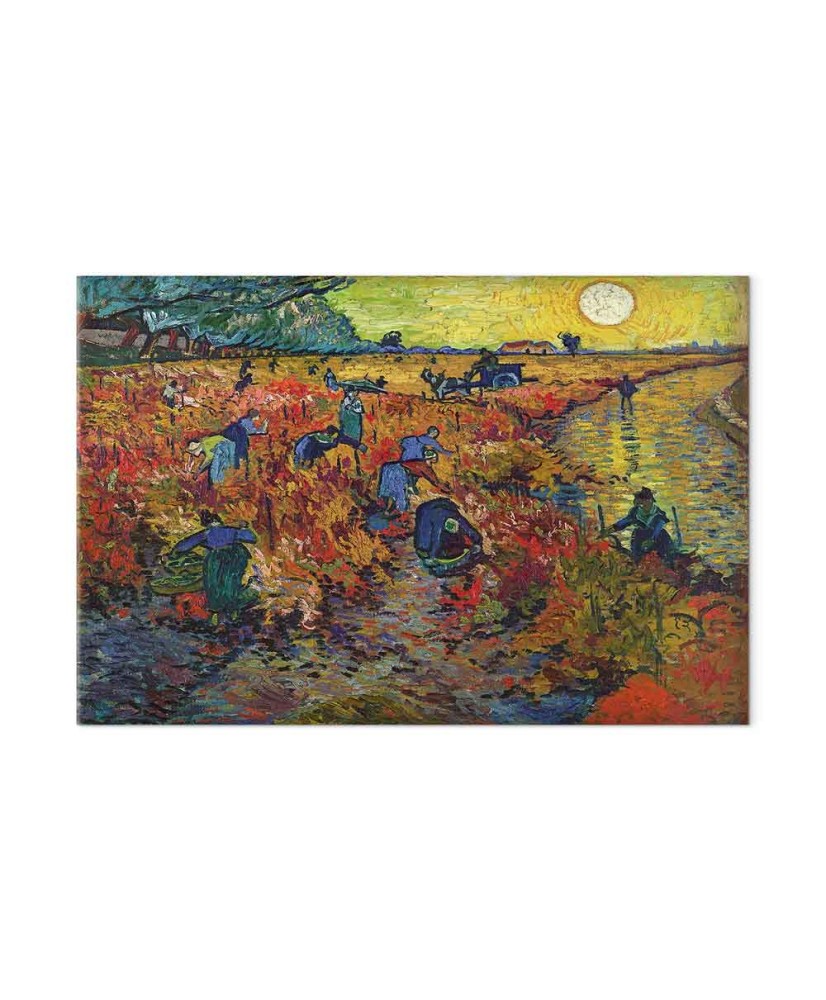 Paveikslas Vincent van Gogh - Raudonasis vynuogynas