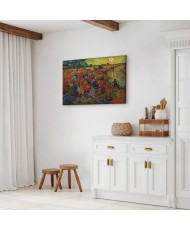 Paveikslas Vincent van Gogh - Raudonasis vynuogynas