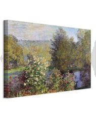 Paveikslas Claude Monet - Sodas Montgeron, detalė