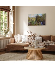 Paveikslas Claude Monet - Sodas Montgeron, detalė