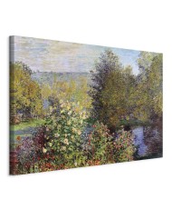 Paveikslas Claude Monet - Sodas Montgeron, detalė