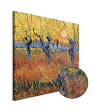 Paveikslas Vincent van Gogh - Gluosniai saulėlydyje