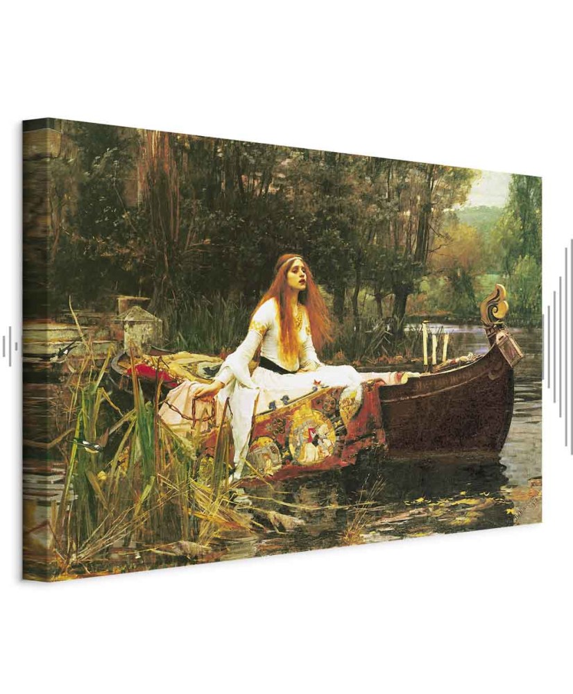 Paveikslas John William Waterhouse - Šaloto dama