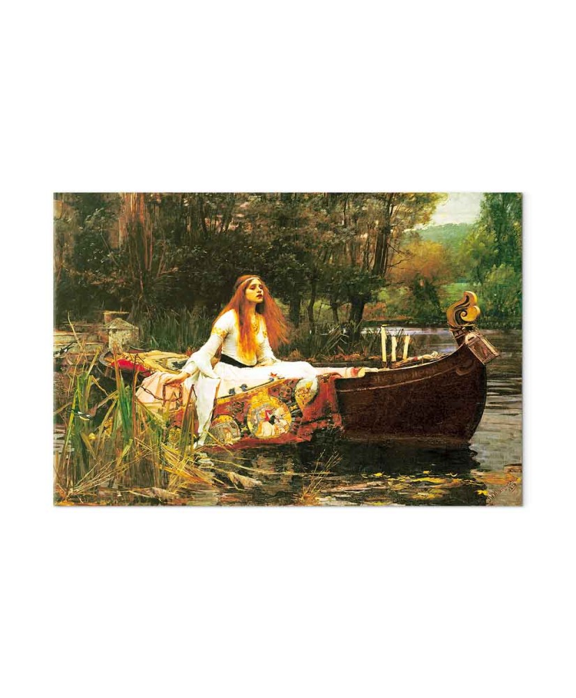 Paveikslas John William Waterhouse - Šaloto dama