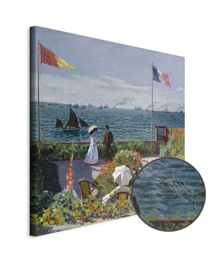 Paveikslas Claude Monet - Terasa Sainte-Adresse