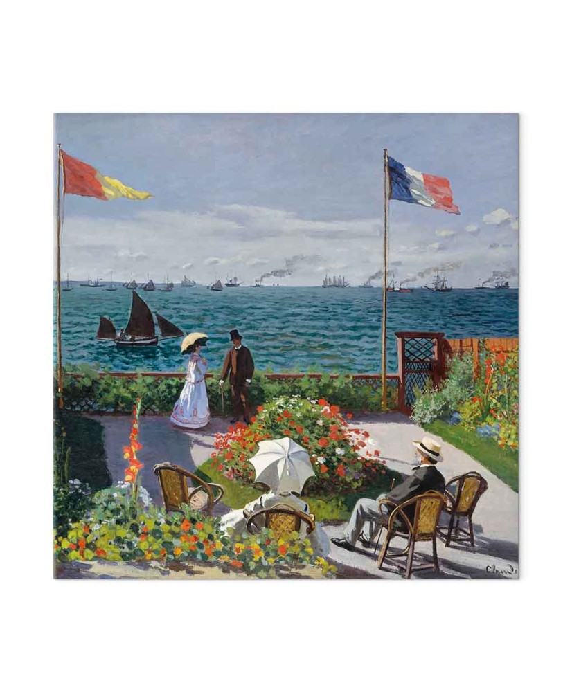 Paveikslas Claude Monet - Terasa Sainte-Adresse