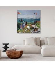 Paveikslas Claude Monet - Terasa Sainte-Adresse