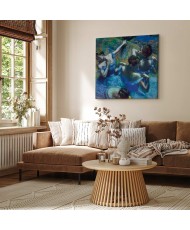 Paveikslas Edgar Degas - Mėlynos šokėjos II