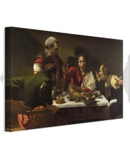 Paveikslas Caravaggio - Vakarienė Emaume
