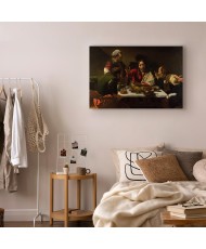 Paveikslas Caravaggio - Vakarienė Emaume
