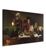 Paveikslas Caravaggio - Vakarienė Emaume