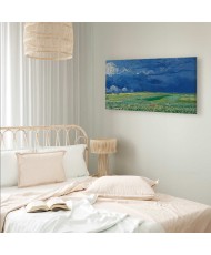 Paveikslas Vincent van Gogh - Kviečių laukas po audros debesimis