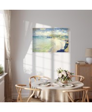 Paveikslas Claude Monet - Paplūdimys Pourville