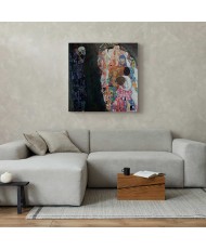 Paveikslas Gustav Klimt - Mirtis ir gyvenimas