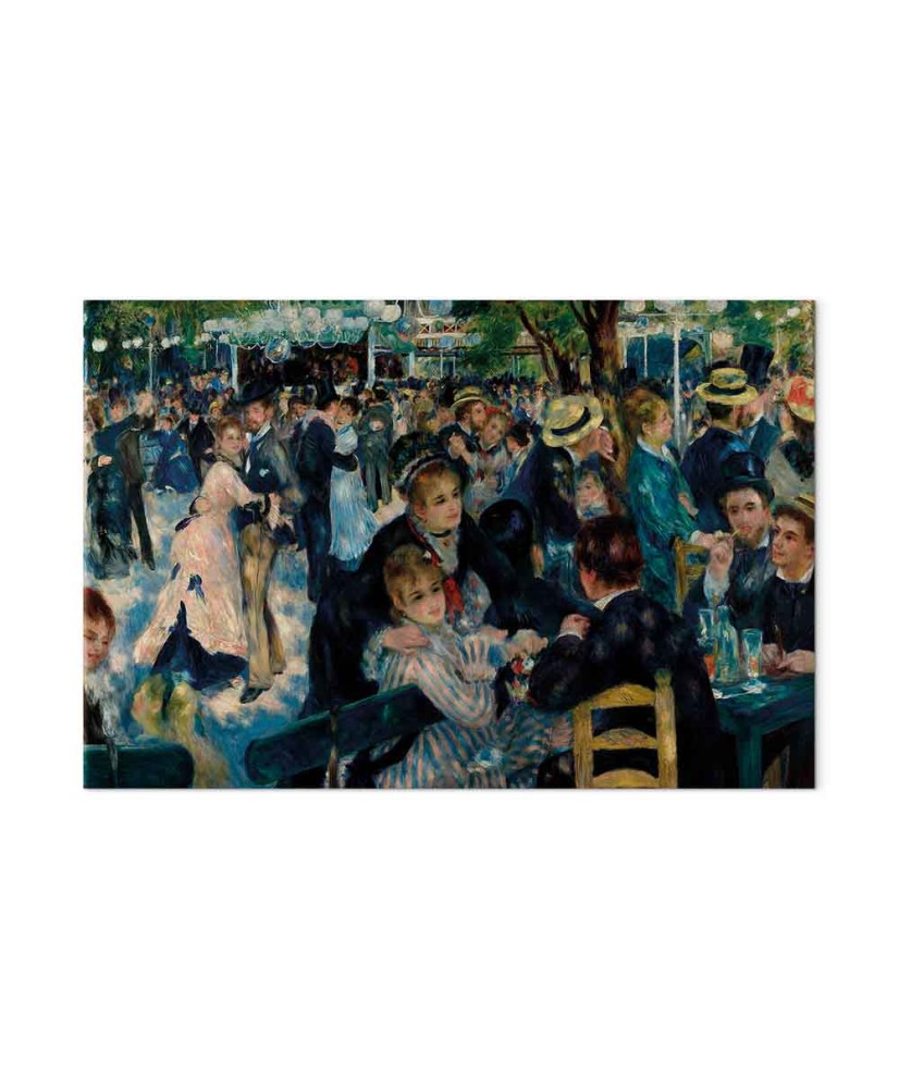 Paveikslas Pierre Auguste Renoir - Šokis Moulin de la Galette