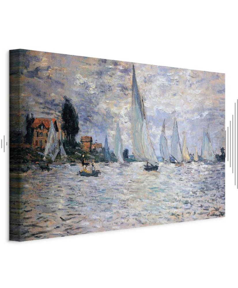 Paveikslas Claude Monet - Burvaltės, regata Aržantėjuje