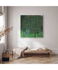 Paveikslas Gustav Klimt - Rožės tarp medžių