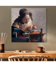 Paveikslas Jan Vermeer - Nėrėja