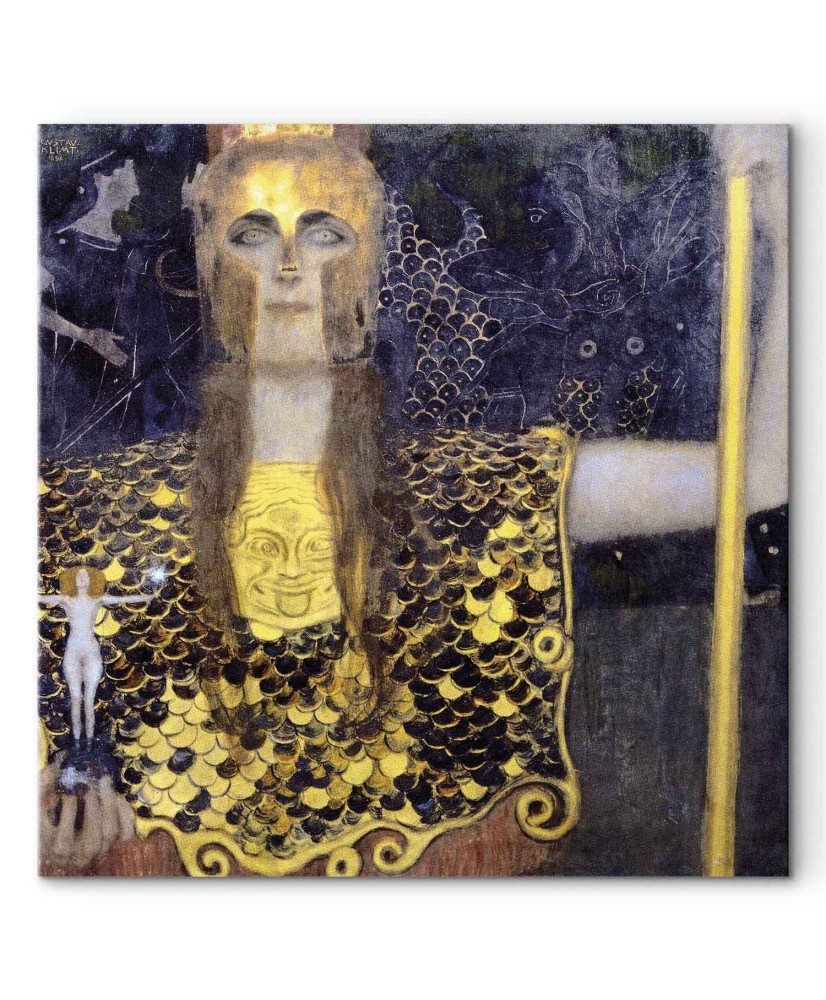 Paveikslas Gustav Klimt - Paladė Atėnė