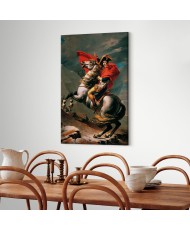 Paveikslas Jacques Louis David - Napoleonas kerta Alpes