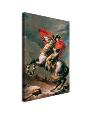 Paveikslas Jacques Louis David - Napoleonas kerta Alpes