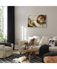 Paveikslas Michelangelo - Adomo sutvėrimas II