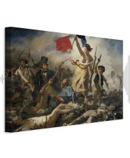 Paveikslas Eugène Delacroix - Laisvė vedanti žmones